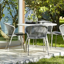 Load image into Gallery viewer, Lean Chair French Weave, Stackable