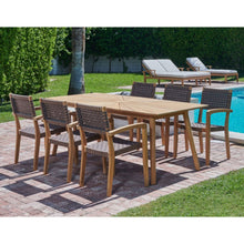 Load image into Gallery viewer, Silla de teca tejida