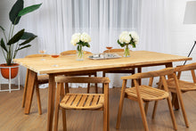 Load image into Gallery viewer, Comedor de exterior teca
